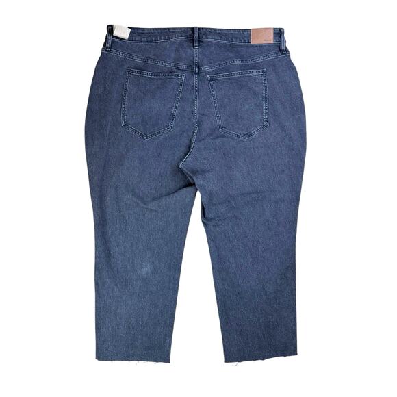 Madewell Plus NWT The Curvy Plus Perfect Vintage Straight Jean in Lunar Wash - Picture 3 of 11